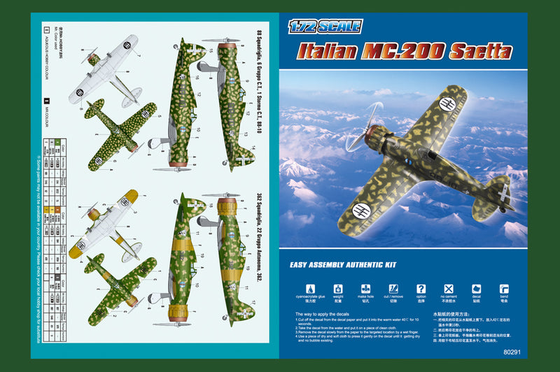 ITALIAN MC.200      SAETTA