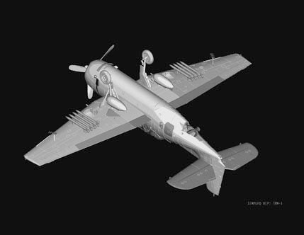 TBM-3 AVENGER       TORPEDO BOMBER