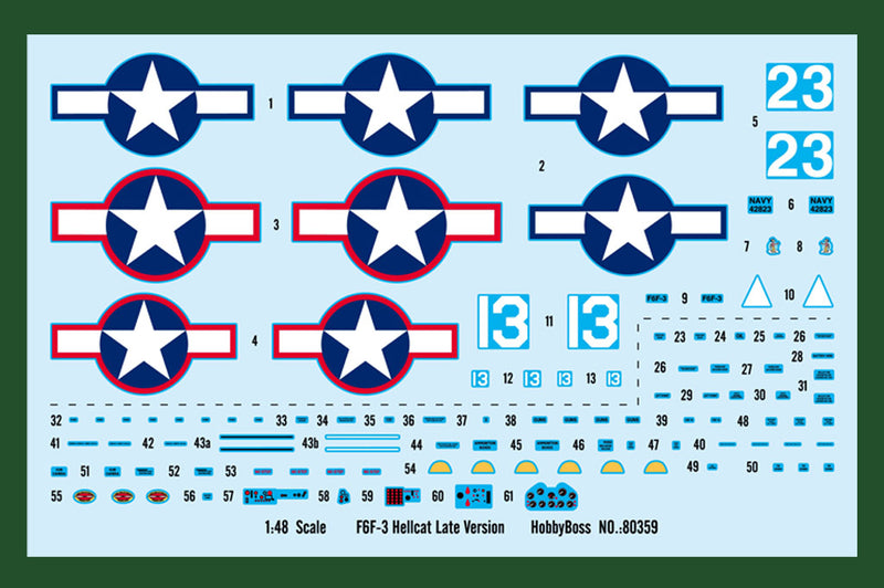 F6F-3 HELLCAT LATE  VERSION