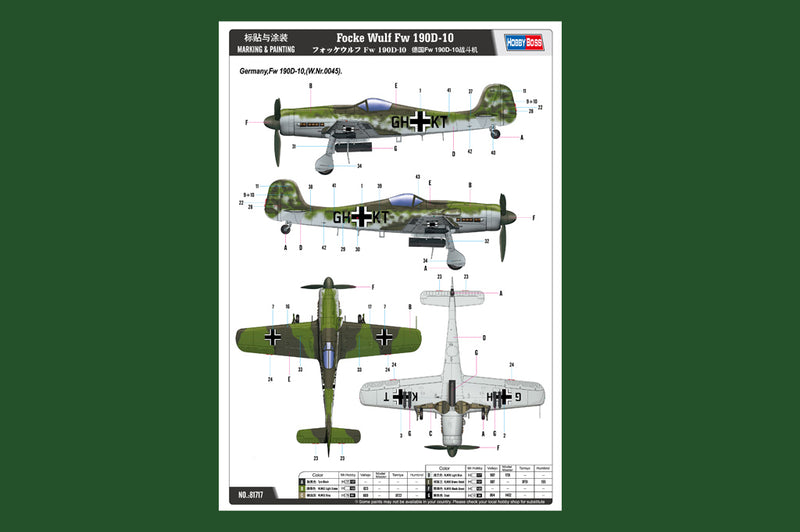 FOCKE-WULF FW190D-10