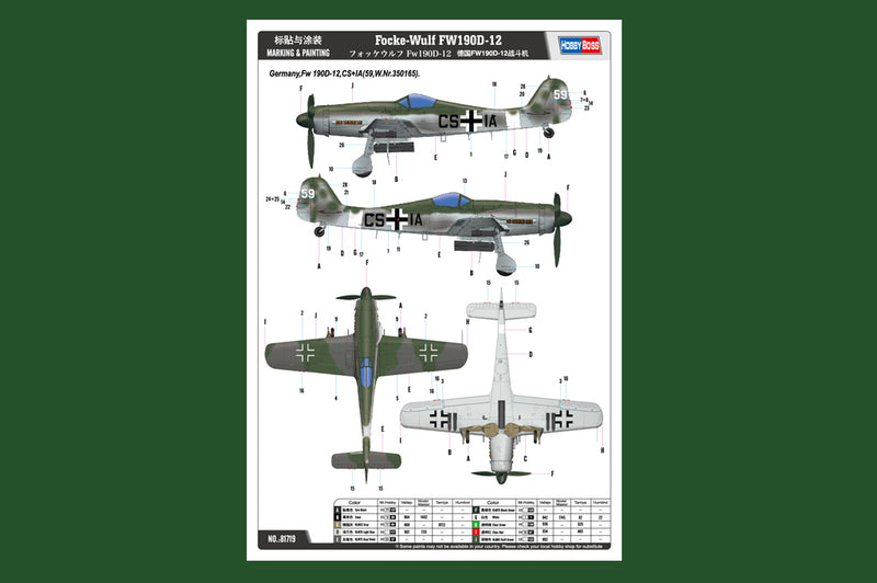 FOCKE-WULF FW190D-12