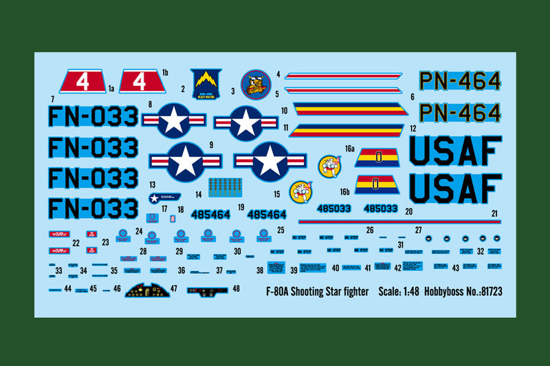 F-80A SHOOTING STAR FIGHTER