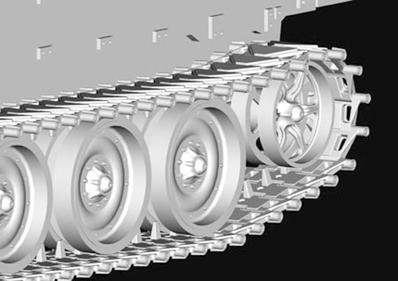 AAVP-7A1 W/MOUNTING BOSSES