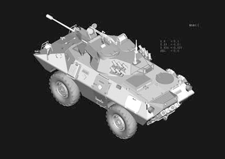 V-150 COMMANDO      W/20MM CANNON