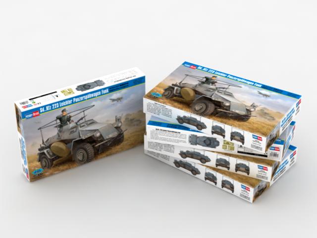 SD. KFZ 223 LEICHTERPANZERSPAHWAGEN FUNK
