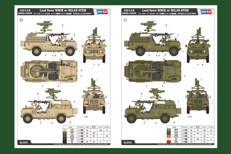 LAND ROVER WMIK     W/MILAN ATGM