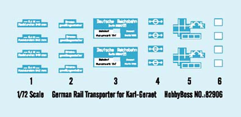 GERMAN RAIL TRANSPO.FOR KARL-GERAET