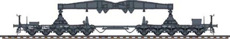 GERMAN RAIL TRANSPO.FOR KARL-GERAET