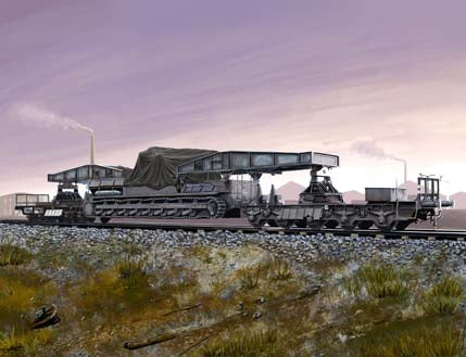 GERMAN RAIL TRANSPO.FOR KARL-GERAET