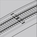 GERMAN RAILWAY      CURVED TRACK