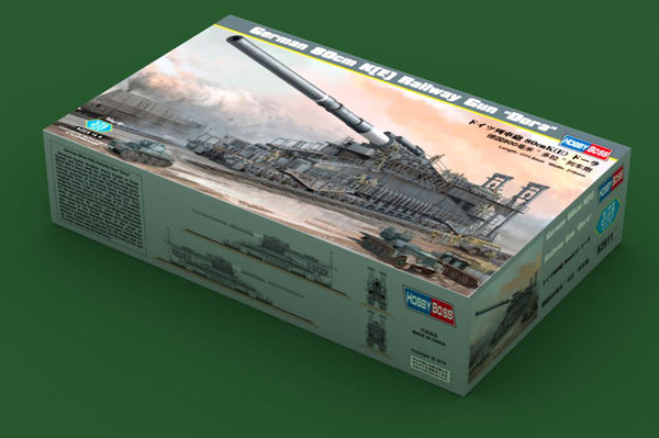 GERMAN 80CM K(E)    RAILWAY GUN DORA