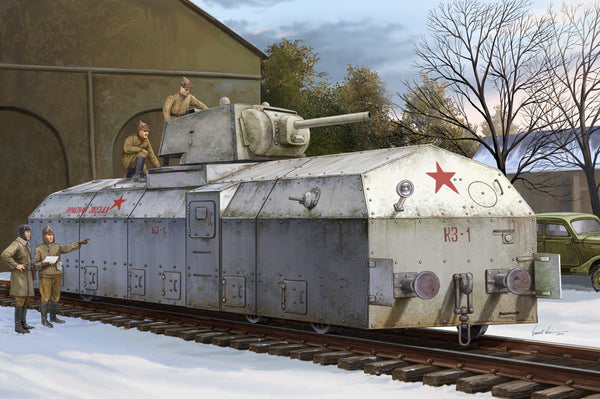 SOVIET ARMOURED     TRAIN