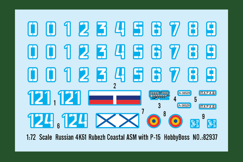 RUSSIAN RK51 RUBEZH COASTAL ASM W/P-15