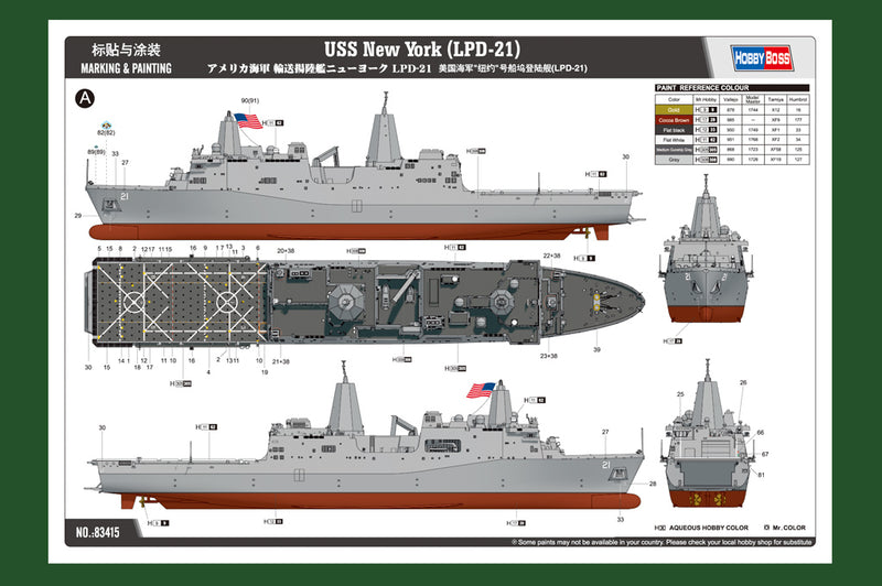 USS NEW YORK LPD-21