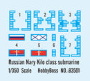 PLAN KILO CLASS     SUBMARINE