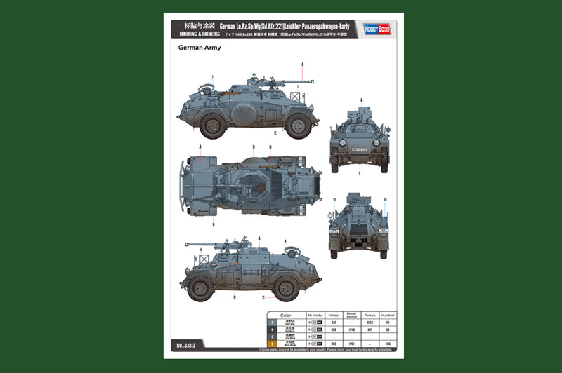 LE.PZ.SP.WG         (SD.KFZ.221)-EARLY