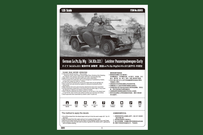 LE.PZ.SP.WG         (SD.KFZ.221)-EARLY