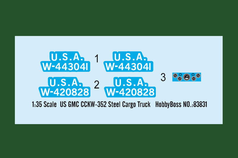 CCKW-352 STEEL      CARGO TRUCK