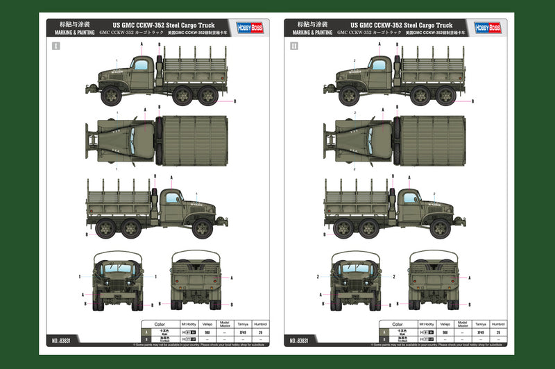 CCKW-352 STEEL      CARGO TRUCK