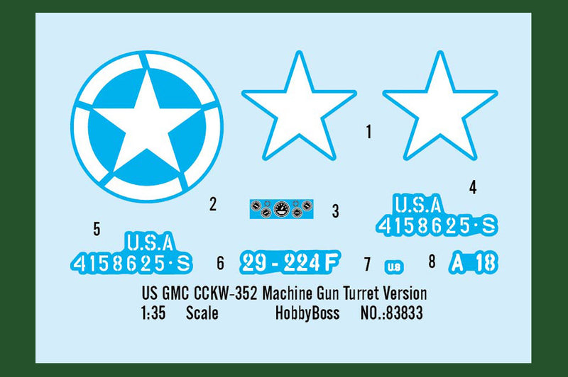 CCKW-352 MACHINE GUNTURRET VERSION