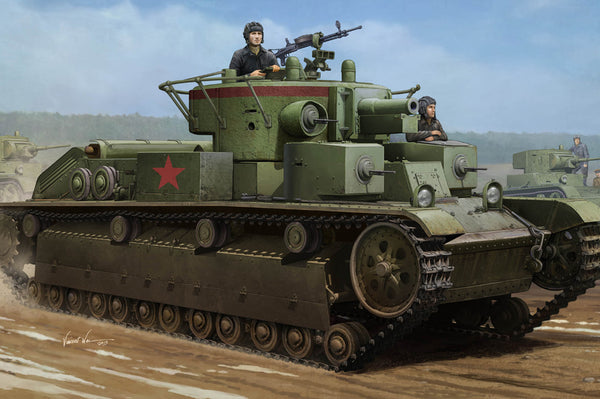 SOVIET T-28 MEDIUM  TANK (WELDED)