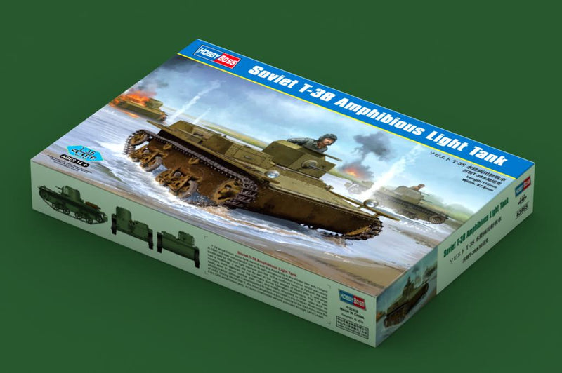 SOVIET T-38 AMPHIBIOUS LIGHT TANK