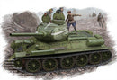 RUSSIAN T-34/85 1944FLATTENEDTURRET TANK