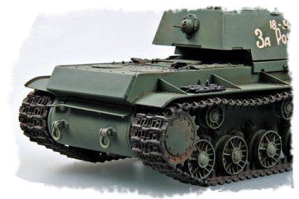 RUSSIAN KV-1 1942 SIMPLIFIED TURRET TANK