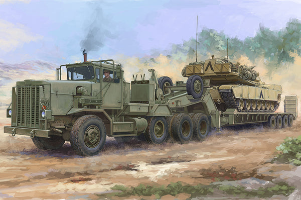 M911 C-HET WITH TALBERT 64T TRAILER