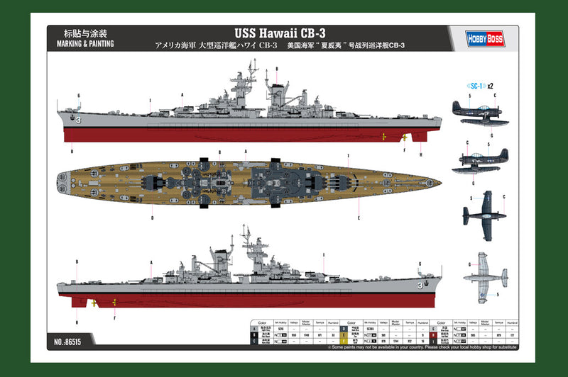 USS HAWAII CB-3