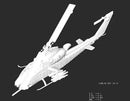 AH-1F COBRA ATTACK  HELICOPTER