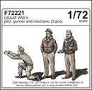 W.W.II PILOT FIGURE SET (JAPANESE, GERMAN, U.S./BRITISH PILOT FIGURES)
