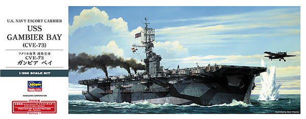 U.S. NAVY ESCORT CARRIER USS GAMBIER BAY (CVE-73)