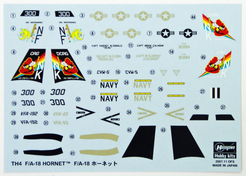 EGG PLANE F/A-18 HORNET