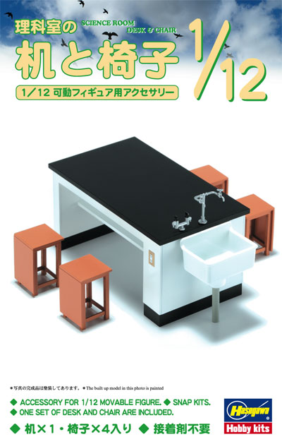 SCIENCE ROOM DESK & CHAIR