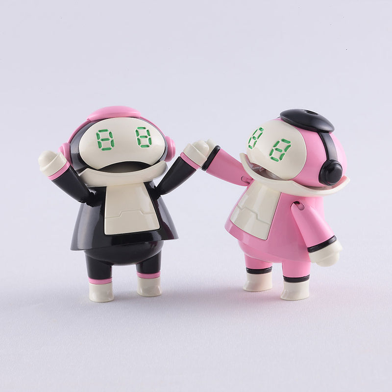 Tiny MechatroMATE No.02 "Black & Peach" (Two kits in the box)