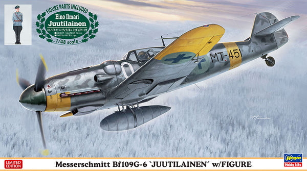 1/48 Hasegawa Bf109G-6 'Juutilainen' with Figure