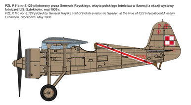 1/32 IBG PZL P.11c Polish Fighter Rare Birds