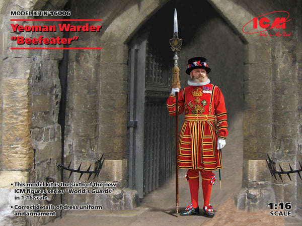 ICM16006 - 1/16 ICM Yeoman Warder Beefeater