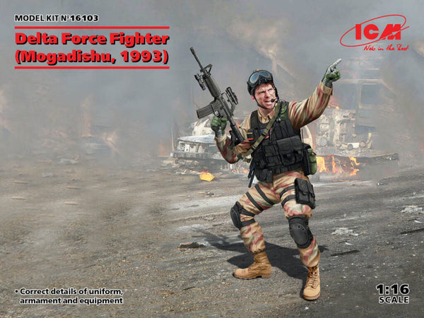 ICM16103 - 1/16 ICM Delta Force Fighter (Mogadishu, 1993)