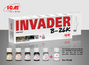 ICM Acrylic paint set for Invader B-26K and other Vietnam aircraft