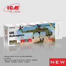 ICM Acrylic Paint Set for US Helicopters