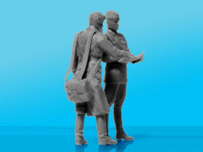 ICM32102 - 1/32 ICM VVS RKKA Pilots (1939-1942) (3 figures)