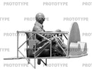 ICM32111 - 1/32 ICM WWII Axis Pilots in the cockpit (German, Italian, Japanese) (100% new molds)