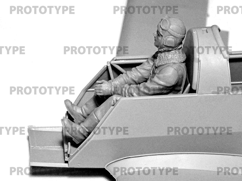 ICM32111 - 1/32 ICM WWII Axis Pilots in the cockpit (German, Italian, Japanese) (100% new molds)