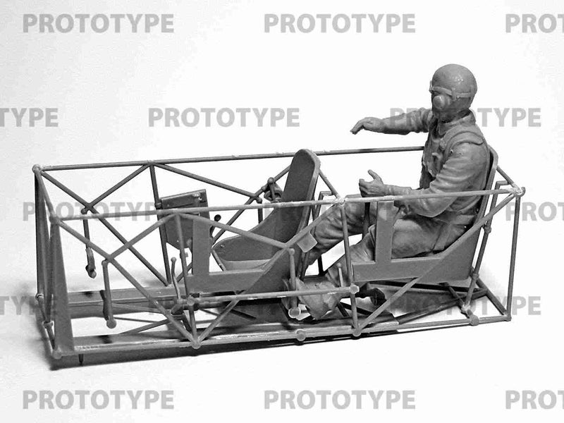 ICM32112 - 1/32 ICM WWII Allies Pilots in the cockpit (British, American, Soviet) (100% new molds)