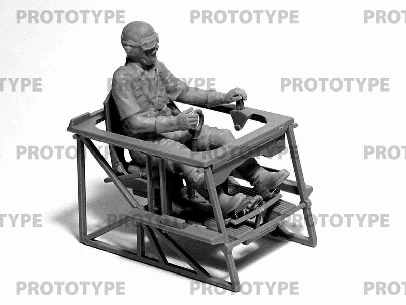 ICM32112 - 1/32 ICM WWII Allies Pilots in the cockpit (British, American, Soviet) (100% new molds)