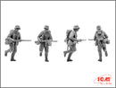 ICM35291 - 1/35 ICM German Assault Troops (1917-1918) (4 figures - 1 unterofficer, 3 soldiers)