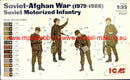 ICM35331 - 1/35 ICM Soviet Motorized Infantry (1979-1988) (4 figures - 1 officer, 3 soldiers)