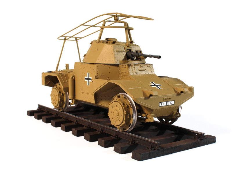 ICM35376 - 1/35 ICM PanzerspÂ¤hwagen P 204 (f) Railway, WWII German Armoured Vehicle